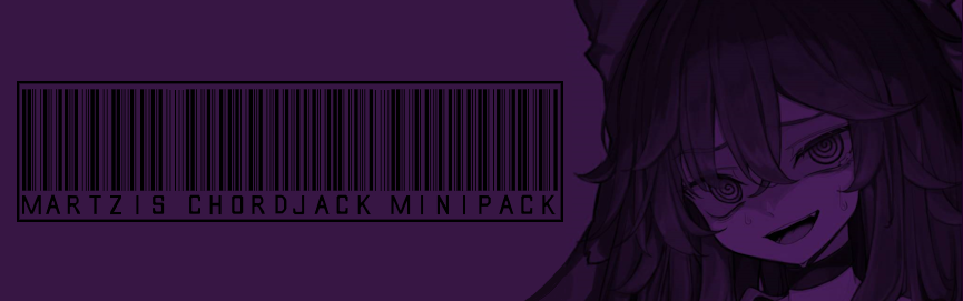 Banner for Martzi's Chordjack Minipack