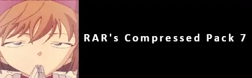 Banner for RAR's Compressed Pack 7