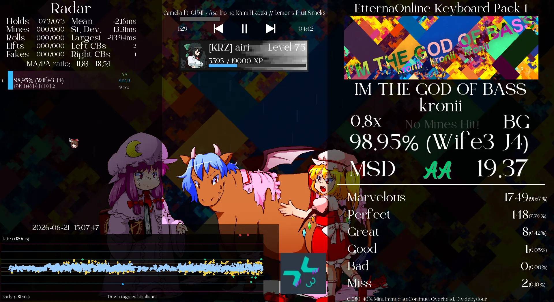 Screenshot of IM THE GOD OF BASS