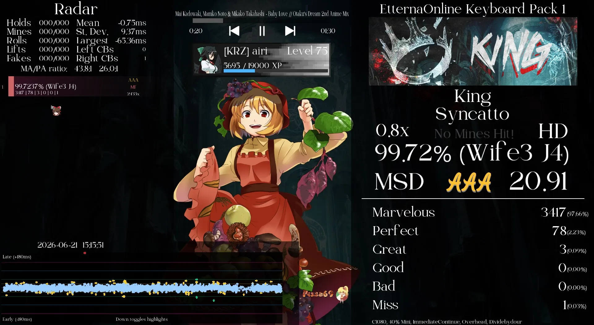 Screenshot of King