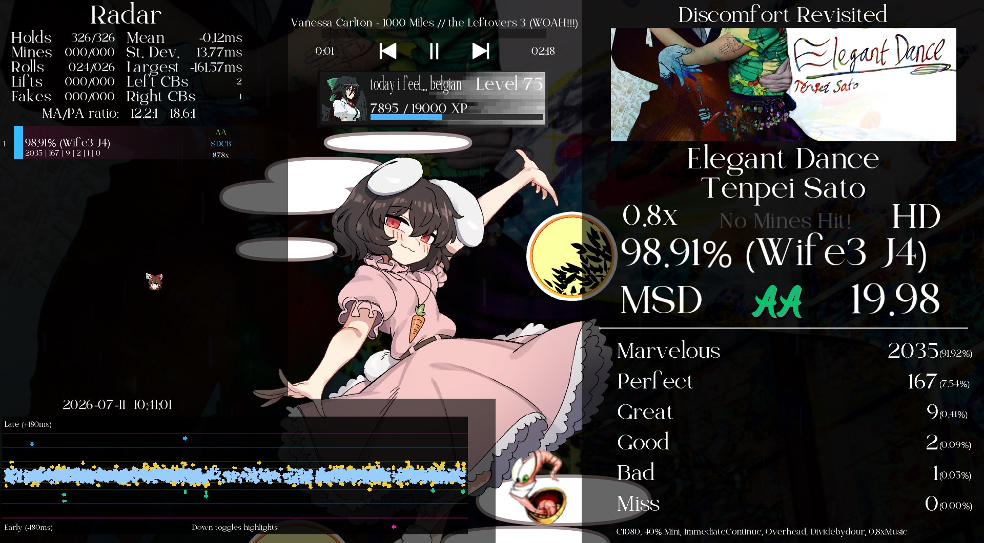 Screenshot of Elegant Sance