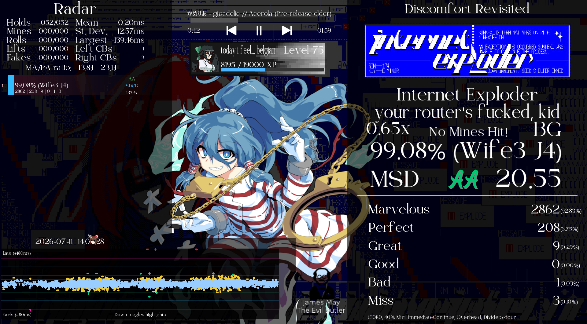 Screenshot of Internet Exploder