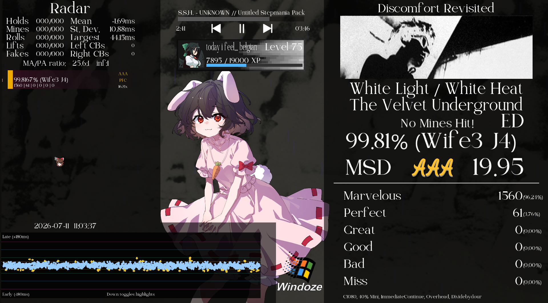 Screenshot of White Light / White Heat