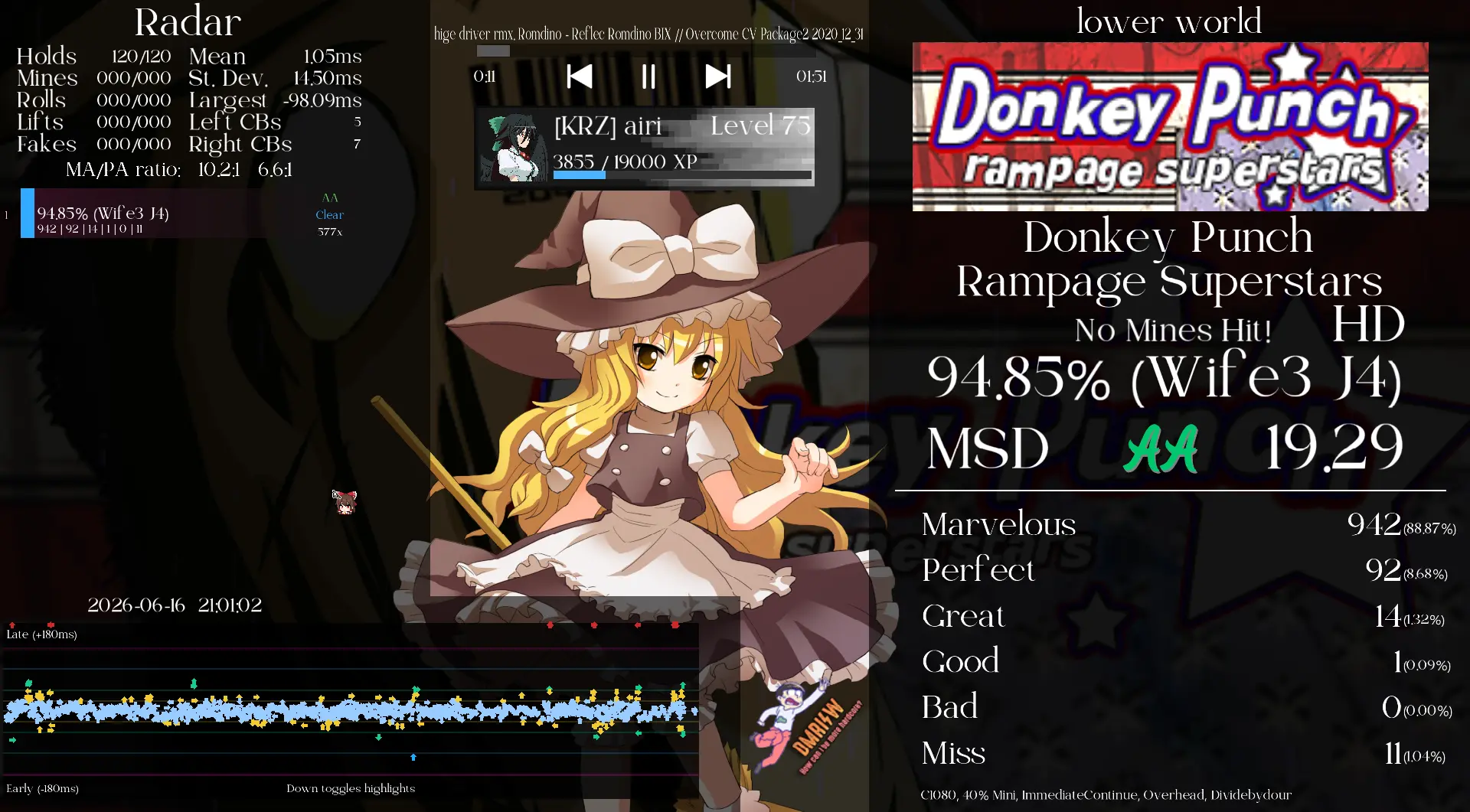 Screenshot of donkey punch