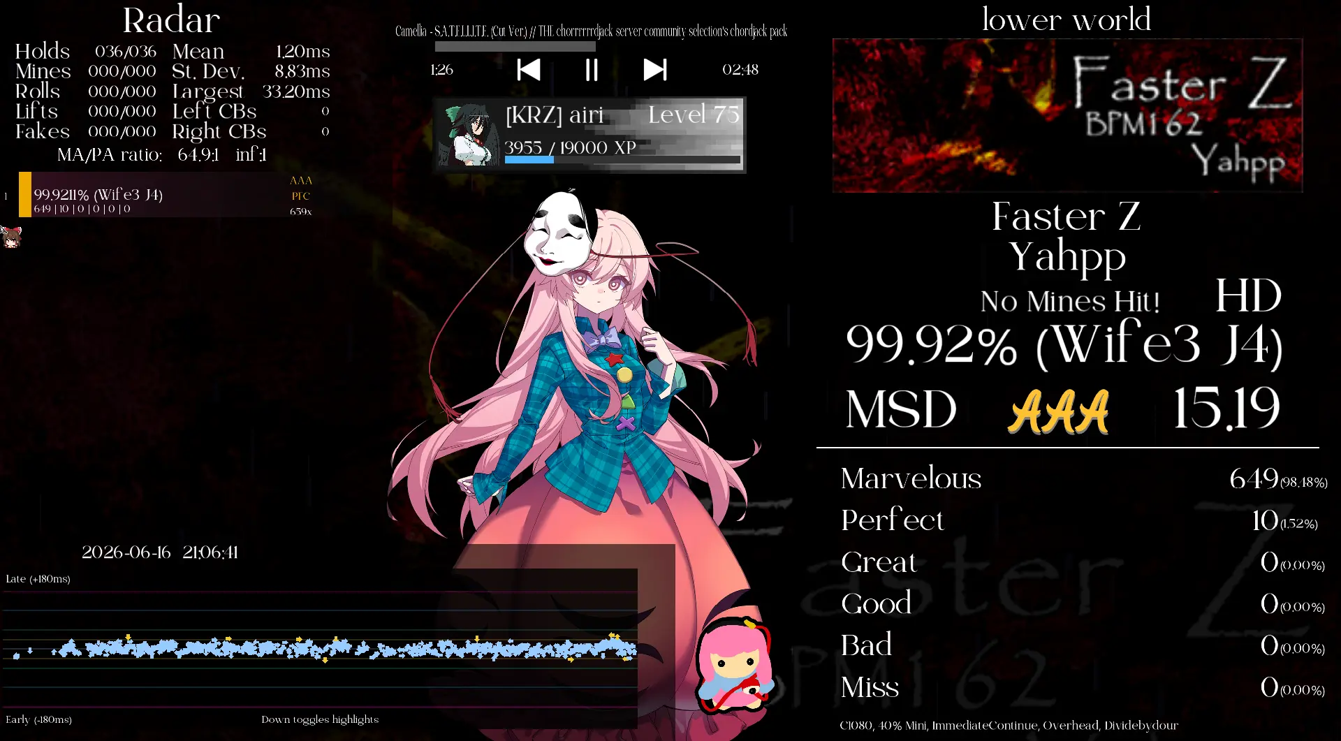 Screenshot of faster z