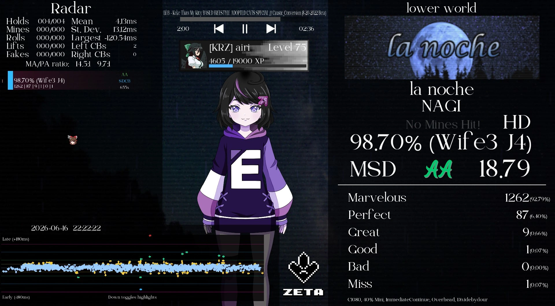 Screenshot of la noche